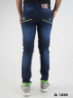 Branded Knitting Green Strip polo fit Jeans