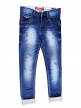 Mens jeans damage look