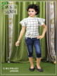 Lining Casual Tops Set for Kids