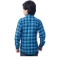 Boys Branded Checked Shirt