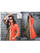 Branded Hand Print Women Long Kurtis