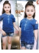 Branded Denim Tops For Girls