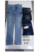 Distress Look Girls Denim jeans with Lace