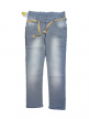 Girls jeans Plain Pattern