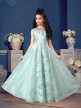 Girls Party Wear Long Net Frock 