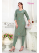 Kurti Rayon Two Tone With Work mahira