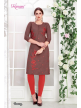 Kurti Rayon Two Tone With Work mahira