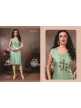 Reyon Two Tone Straight Kurtis