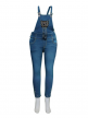 Women fancy denim jeans in ready made