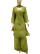 Embroidered Women U-Neck Kurti Suits