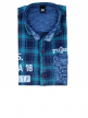 Boys Branded Checked Shirt for Manufacturer